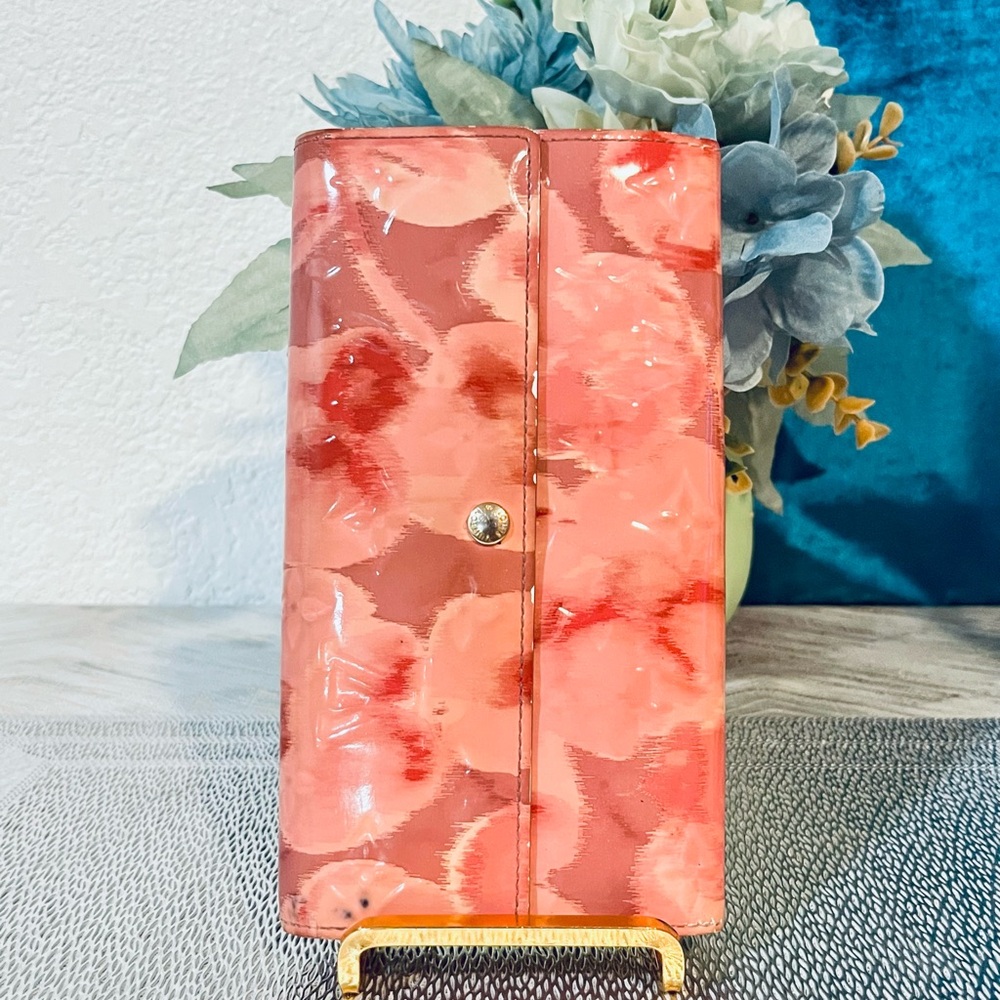 Louis vuitton Pink Floral ikat clutch wallet - Picture 7 of 14